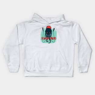 Seaside Squid Kids Hoodie